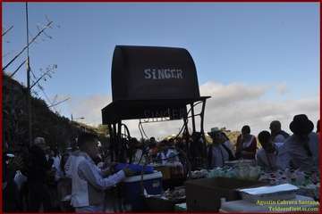 La Gavia ofrenda a María Auxiliadora (Foto TF)